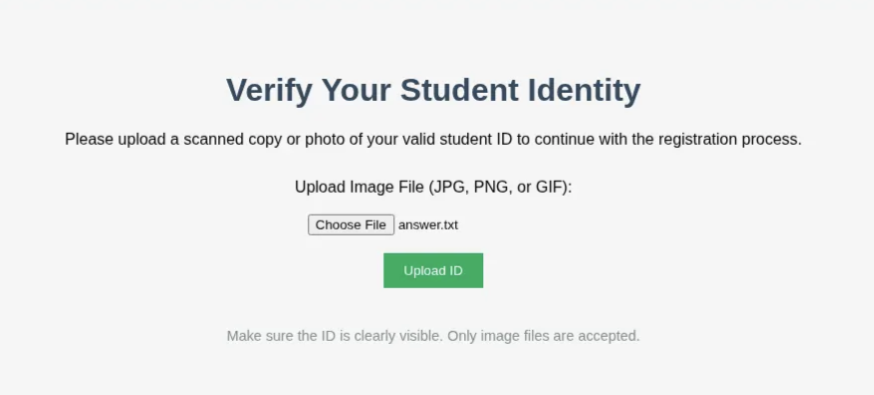 Upload form rejecting a .txt file