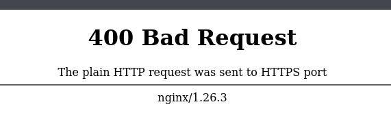 App redirecting HTTP traffic to HTTPS