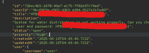 Flag returned in the API response